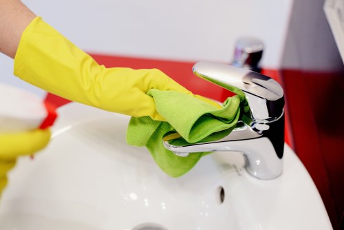 Professional carpet cleaning equipment used for a service appointment