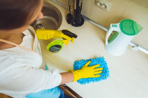 Risk assessment and safety checks before carpet cleaning begins