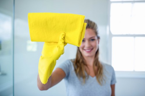 Insured carpet cleaning service protecting a home interior